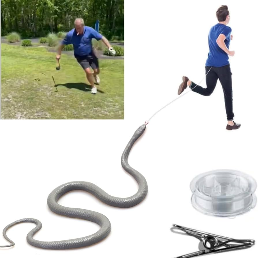 Amazon | へび 蛇 玩具 いたずら ヘビのおもちゃ 120cm スネーク ゴム